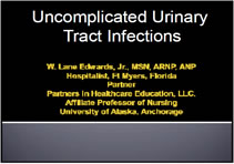 Uncomplicated Urinary Tract Infections